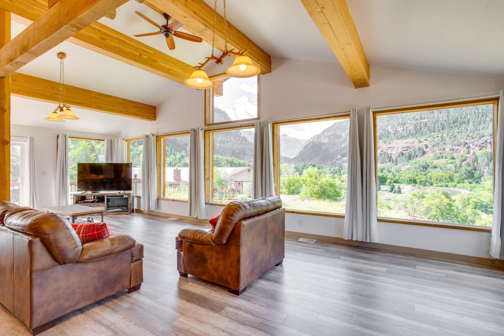 Stunning Ouray Escape With Panoramic Mountain Views! Villa Esterno foto