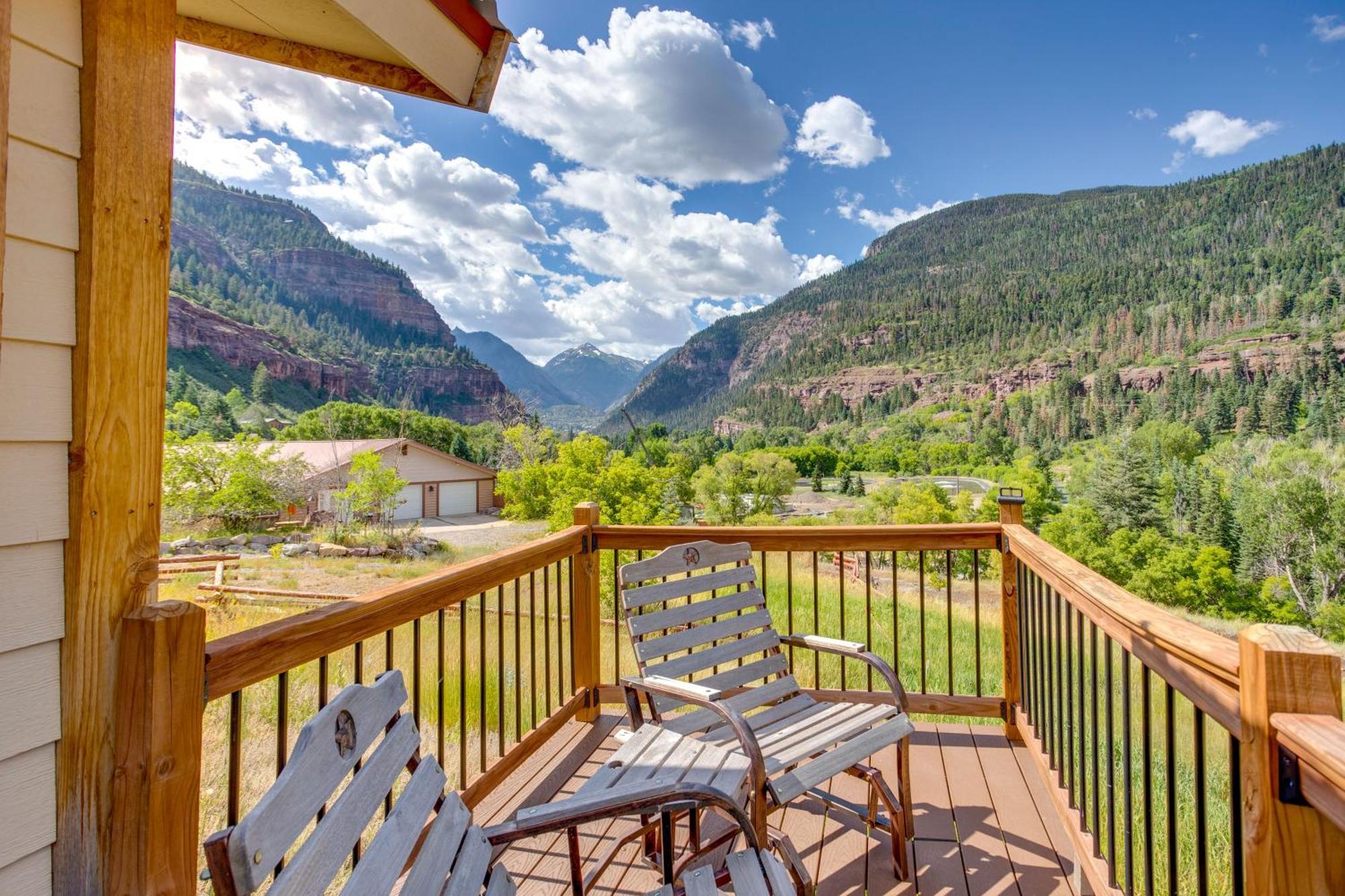 Stunning Ouray Escape With Panoramic Mountain Views! Villa Esterno foto