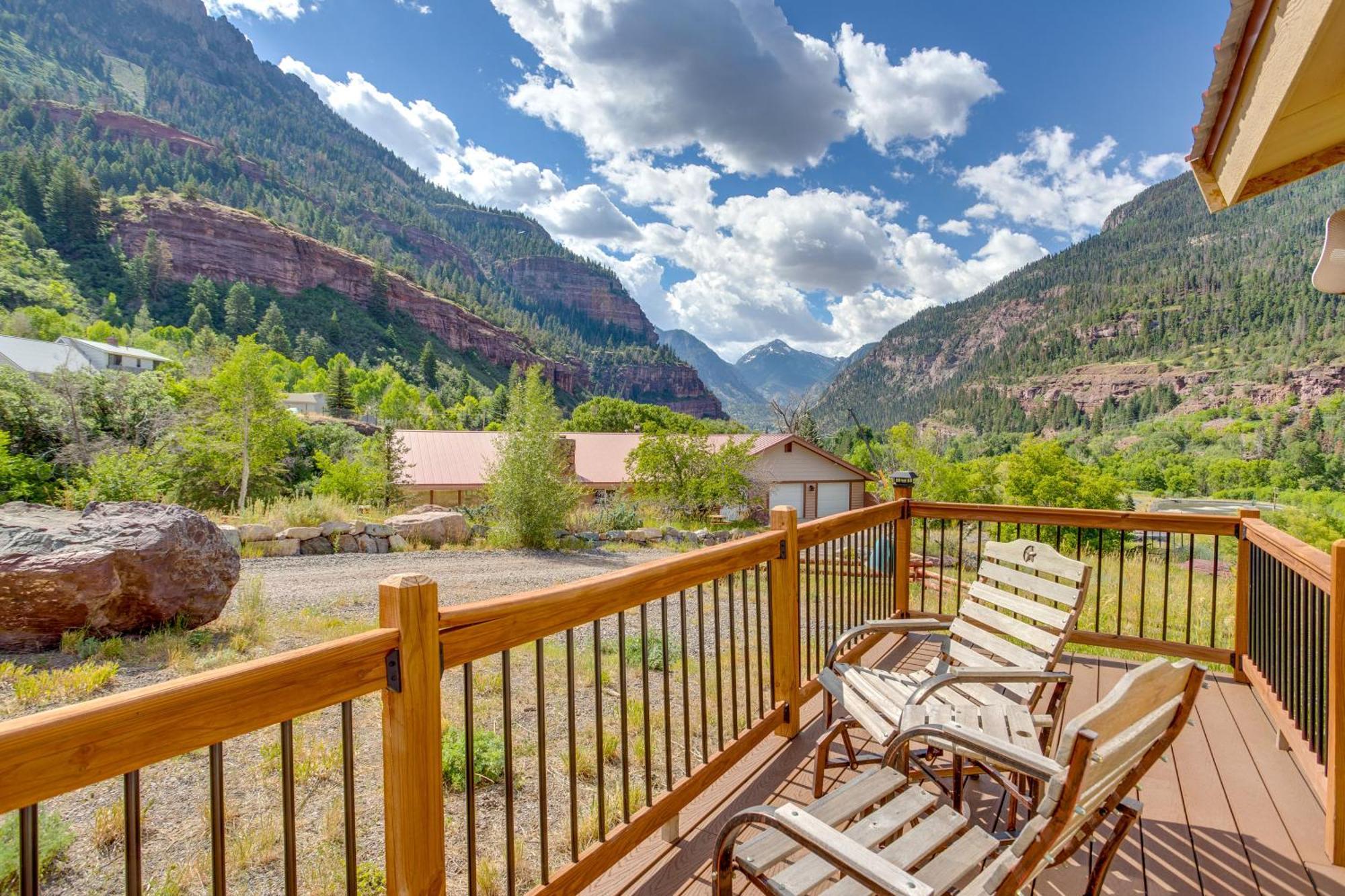 Stunning Ouray Escape With Panoramic Mountain Views! Villa Esterno foto